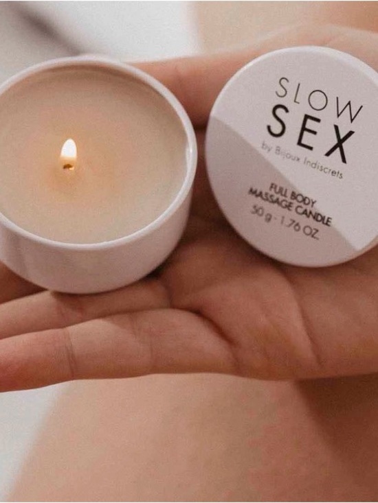 Bijoux Other - Full Body Massage Candle - Cream White